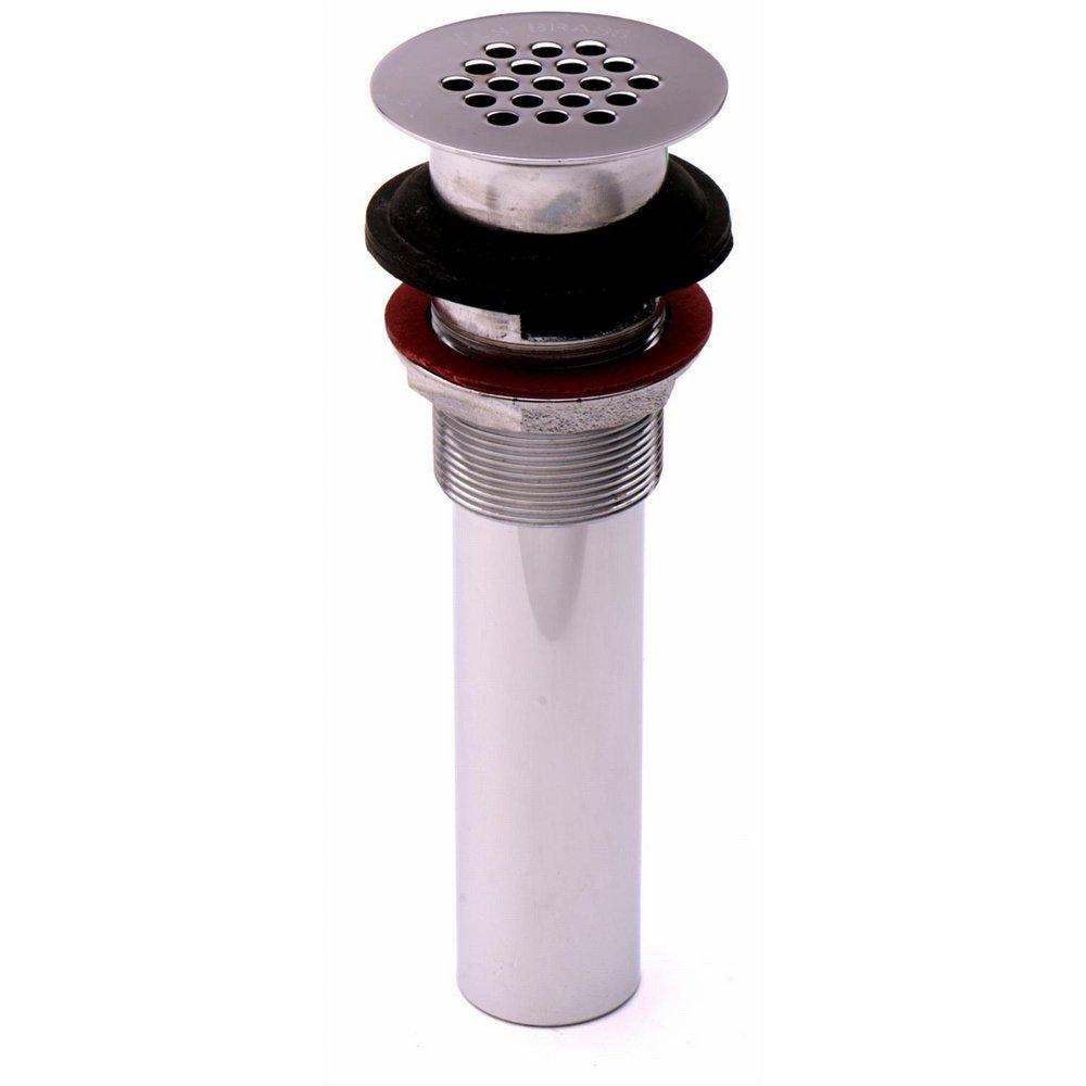 T&S Brass Chrome Plated Lavatory Drain 