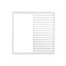 Zurn White 12 x 12 x 6-3/8 in. Floor Mount PVC Floor Sink 