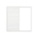 Zurn White 12 x 12 x 6-3/8 in. Floor Mount PVC Floor Sink 