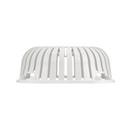 12 x 12 x 6-3/8 in. Floor Mount PVC Floor Sink with Plastic Sediment Bucket