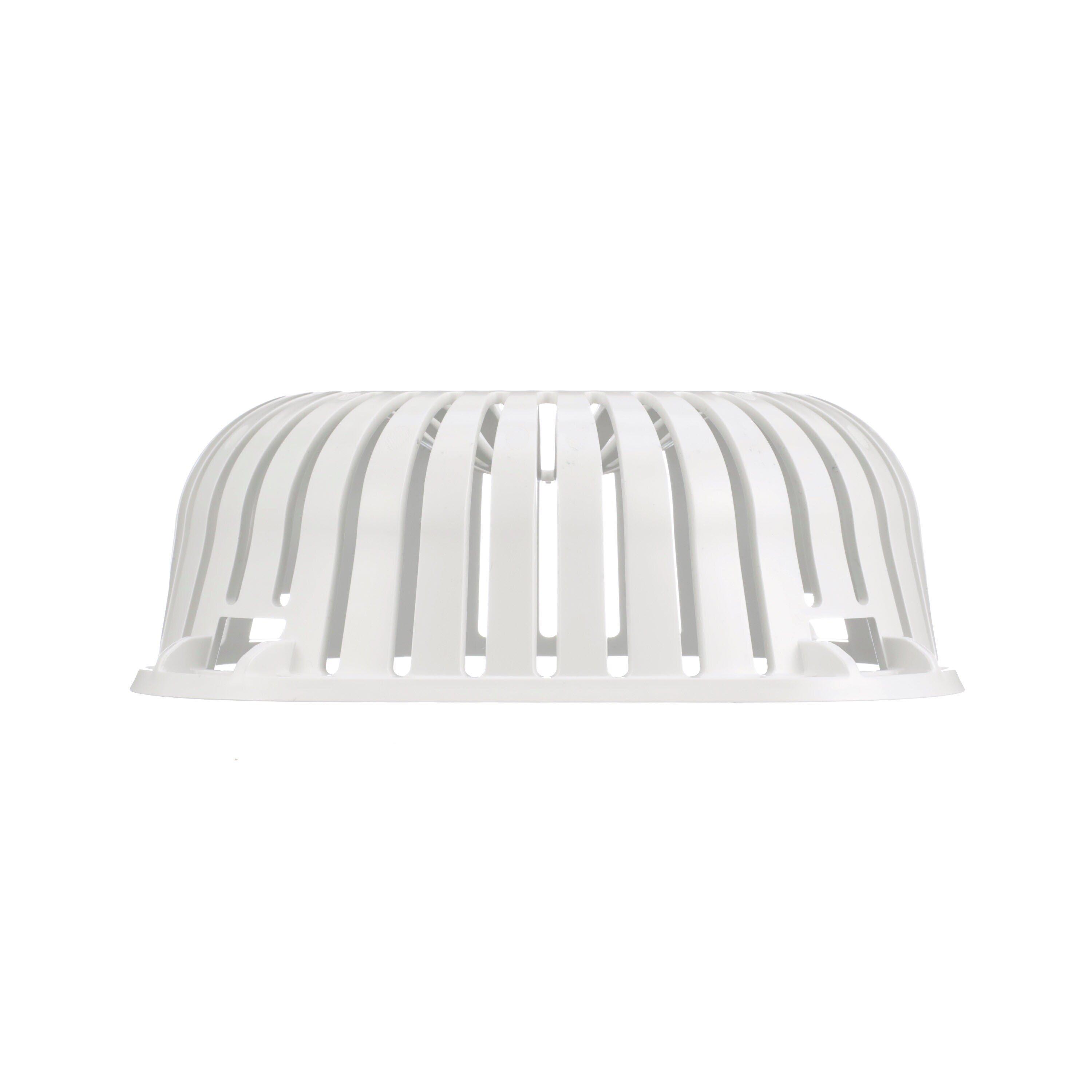 Zurn White 12 x 12 x 6-3/8 in. Floor Mount PVC Floor Sink 