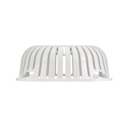 12 x 12 x 6-3/8 in. Floor Mount PVC Floor Sink with Plastic Sediment Bucket