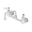 Double Pantry Faucet, Wall Mount, 8" Centers, 6" Swing Nozzle (059X)