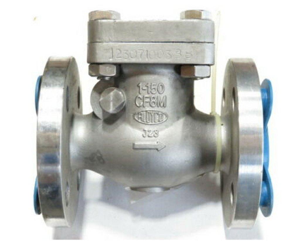 Crane Valve/Crane Energy Flow Sol 150# RF FLG CF8M T10 Swing Check Valve PTFE Cover Gasket, ASME B16.34, Stainless Steel 316 Body, Trim 10, Bolted Cover 