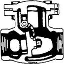 Crane Valve/Crane Energy Flow Sol 316L Stainless Steel Threaded Check Valve 