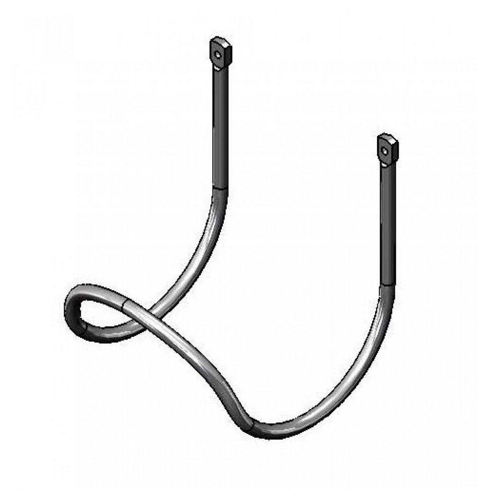 T&S Brass Stainless Steel Stainless Steel Hose Bracket and Mounting Hardware 