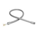 Hose, 44" Flexible Stainless Steel, Less Handle