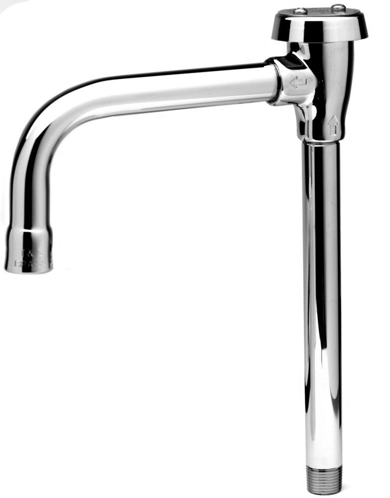 T&S Brass Polished Chrome Vacuum Breaker 
