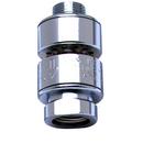 T&S Brass Polished Chrome NPT Male Vacuum Breaker 