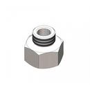 T&S Brass Chrome *CVR* LF 3/4 IPS FE ADPT 