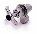 T&S Brass Polished Chrome Plated Fume Hood Valve 
