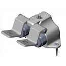 T&S Brass Polished Chrome Double Pedal Valve with Slow Close Cartridge 