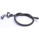 T&S Brass Chrome Plated Pre-Rinse Single Lever Self-Closing Spray Valve with 38 in. Hose 