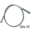 Hose, 44" Flexible Stainless Steel (Qty. 25) 