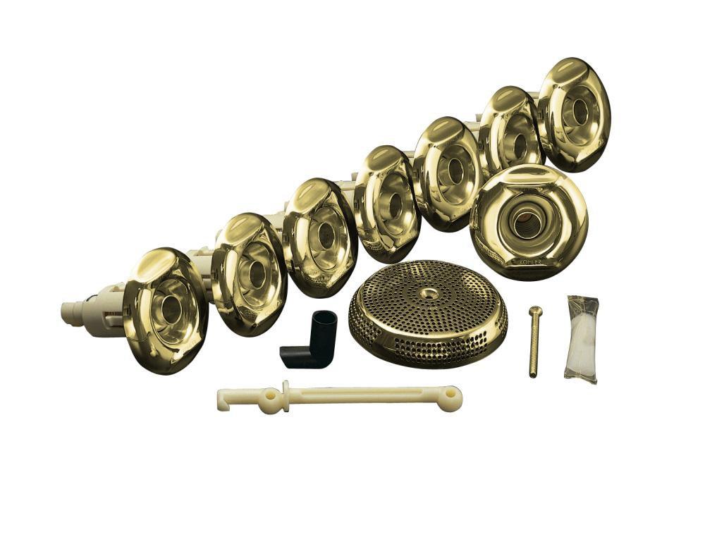 KOHLER Vibrant Polished Brass Trim Kit 