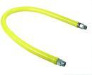 1 in. NPT x 24 in. Gas Hose with Free Spin Fittings