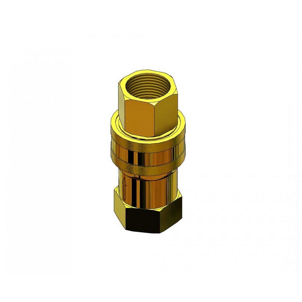 T&S Brass Brass NPT Gas Appliance Connector in Brass 