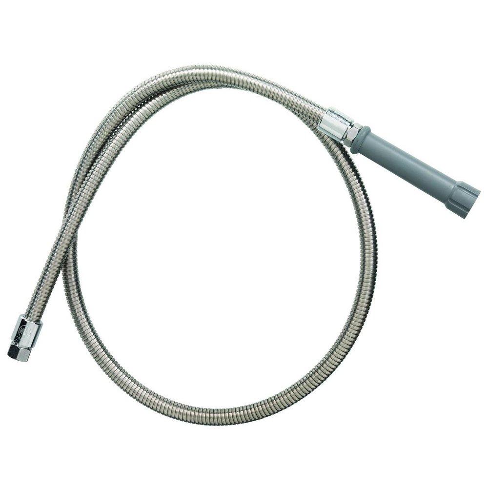 T&S Brass Stainless Steel 144 in. 5.32 gpm Flexible Hose 
