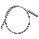 T&S Brass Stainless Steel 144 in. 5.32 gpm Flexible Hose 