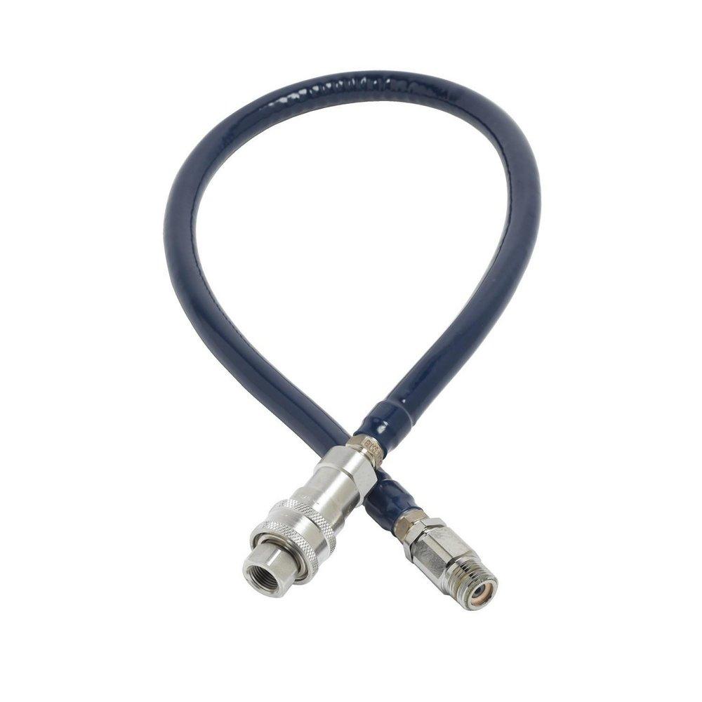 T&S Brass Steel Water Hose with Quick Disconnect 