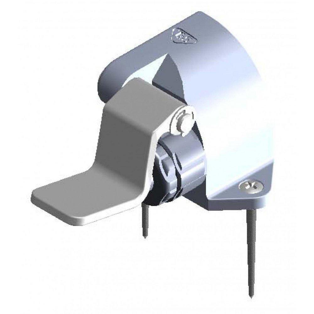 T&S Brass Polished Chrome Single Pedal Valve with Slow Close Cartridge 