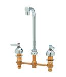 Medical Faucet, 8" Deck Mount, Concealed Body, High-Arc Gooseneck & 2.2 GPM Aerator