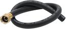 60" Black Rubber Hose w/ Garden Hose Inlet