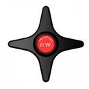 T&S Brass Black 3 in. Plastic Handle Kit in Black 