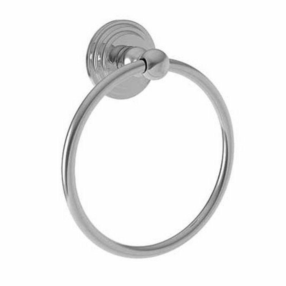Round Closed Towel Ring in Polished Chrome 