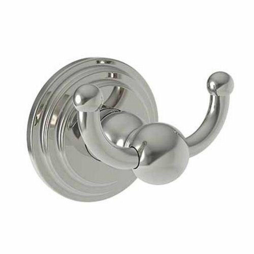 Newport Brass Polished Nickel - Natural 2-Hook Robe Hook 