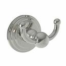 Newport Brass Polished Nickel - Natural 2-Hook Robe Hook 