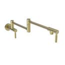 Newport Brass Satin Brass - PVD Two Handle Lever Pot Filler 