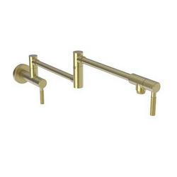 Wall Mount Pot Filler in Satin Brass - PVD