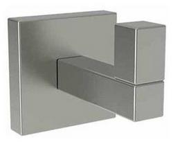 1-Hook Robe Hook in Satin Nickel - PVD