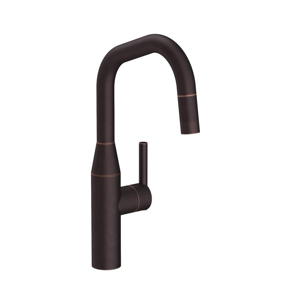 Newport Brass Venetian Bronze Pull Down Kitchen Faucet 