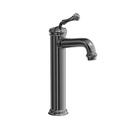 Newport Brass Midnight Chrome Single Handle Vessel Filler Bathroom Sink Faucet Lever Handle 