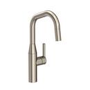 Newport Brass Antique Nickel Pull Down Kitchen Faucet 