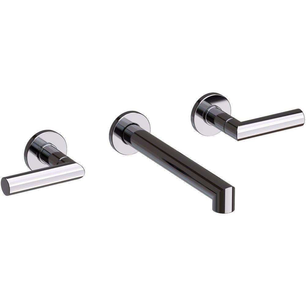 Newport Brass Midnight Chrome Two Handle Widespread Bathroom Sink Faucet 