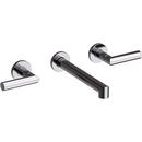 Newport Brass Midnight Chrome Two Handle Widespread Bathroom Sink Faucet 