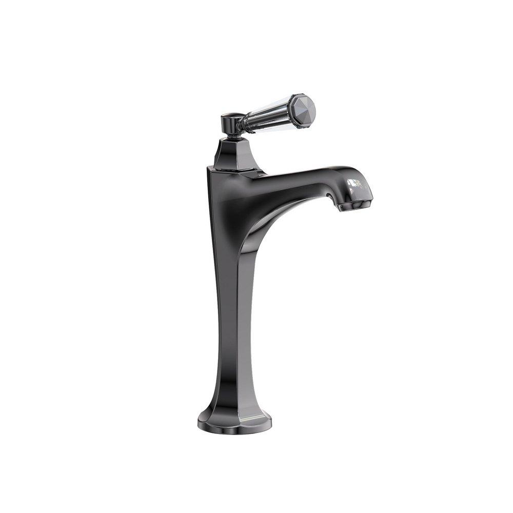 Newport Brass Midnight Chrome Single Handle Monoblock Bathroom Sink Faucet 
