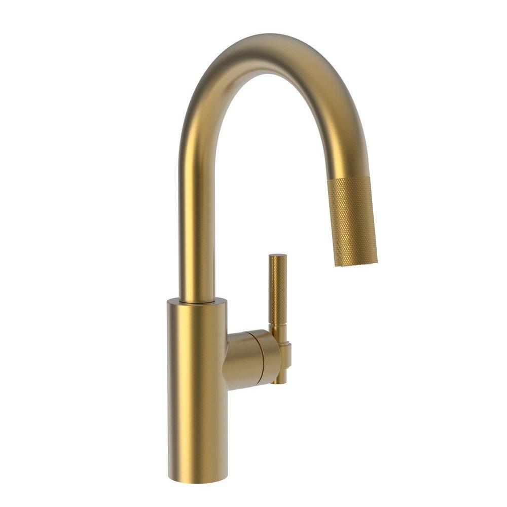 Newport Brass Satin Bronze - PVD Single Handle Lever Bar Faucet 