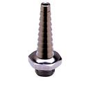 T&S Brass Silver Serrated Hose End 