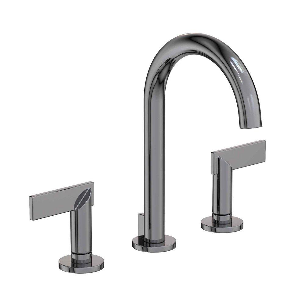 Newport Brass Midnight Chrome Two Handle Widespread Bathroom Sink Faucet 