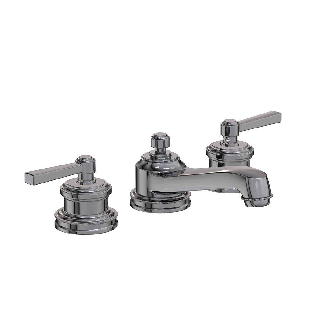 Newport Brass Midnight Chrome Two Handle Bathroom Sink Faucet 