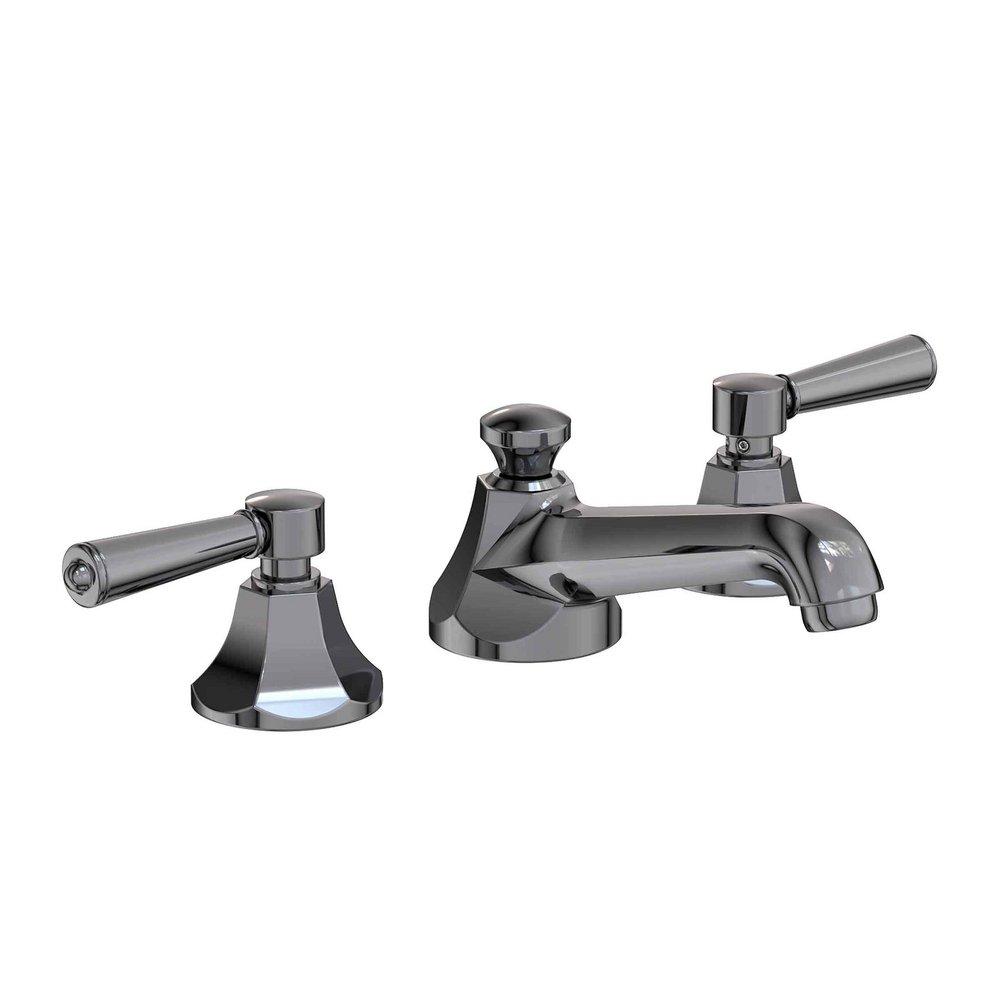 Newport Brass Midnight Chrome Two Handle Widespread Bathroom Sink Faucet 