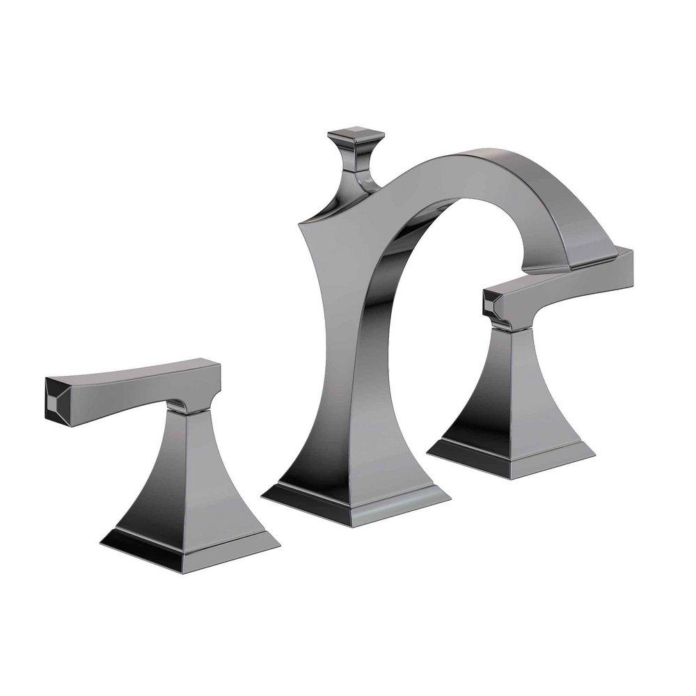 Newport Brass Midnight Chrome Two Handle Widespread Bathroom Sink Faucet 