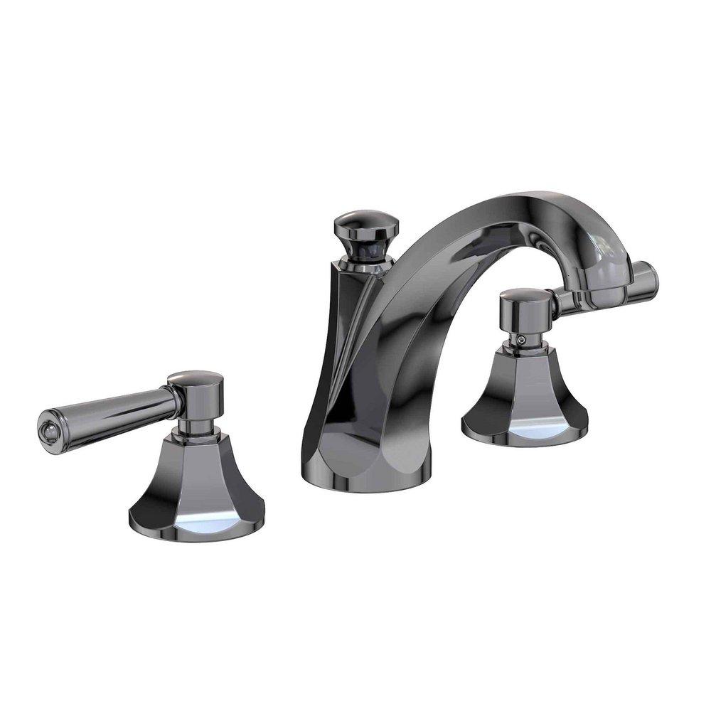 Newport Brass Midnight Chrome Two Handle Widespread Bathroom Sink Faucet 