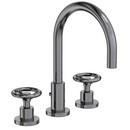 Newport Brass Midnight Chrome Two Handle Widespread Bathroom Sink Faucet Wheel Handle 