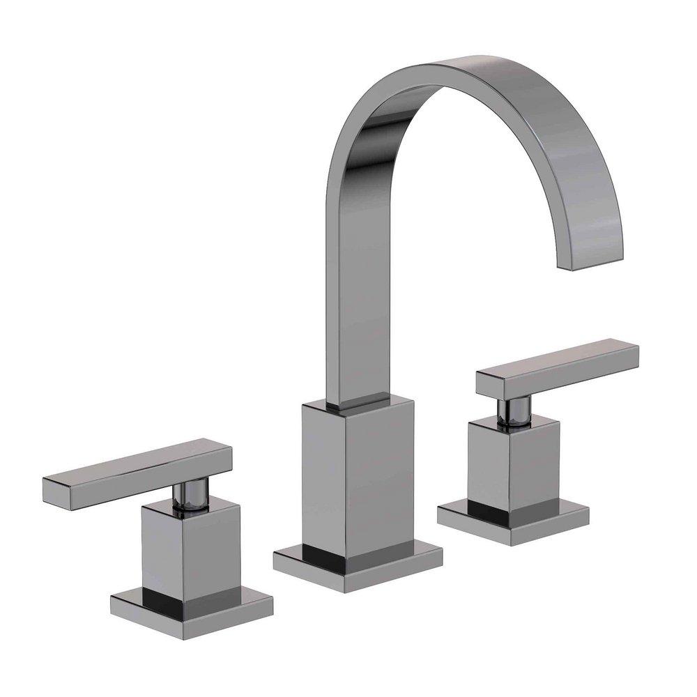 Newport Brass Midnight Chrome Two Handle Widespread Bathroom Sink Faucet 