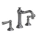 Newport Brass Midnight Chrome Two Handle Widespread Bathroom Sink Faucet 